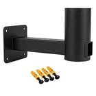 Kswlor Slip Fitter Adapter, 90 Degree Wall Mount Bracket ,2-3/8 Matte Black New. Price: $33.11.