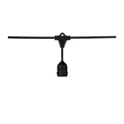 24FT - Led String Light 12 Socketed Black Cord And Plug Only New. Price: $36.95.
