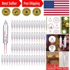 Brighten Your Holidays: 100 Mini Replacement Christmas Light Bulbs E17, 0.42W New. Price: $17.09.