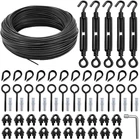 Hannger String Hanging Kit All-black Globe Lights Suspension New. Price: $101.60.