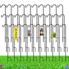 36 Pack 24" Adjustable Metal Shepherd Hooks - Durable Steel Garden Decor Poles New. Price: $97.86.