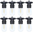 Walsport Outdoor/indoor 95 Ft. Plug-in Warm White Led String Rope Lights W/bulbs Open. Price: $24.99.