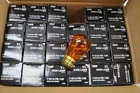 Lot (24) Feit Electric 11S14/TO-130 Orange 11W Sign Bulbs New Open Box Grg. Price: $19.88.