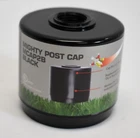 Rab Lighting MCAP2B Mighty Post 2.750" Metal Black Fits 1/2" Fixtures New. Price: $24.75.
