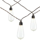 Everlasting Glow Set Of 2, 18.6 Foot Long Solar Patio Light Strings With 20 ST38 Open. Price: $65.24.