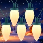 Moonflor C9 Christmas Lights Outdoor, Vintage String 100FT 1... New. Price: $57.21.