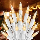 Brightown Christmas Lights, 100-COUNT 20FT Clear Incandescent Bulb Mini String New. Price: $24.99.