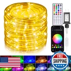 Hozplex 66FT Led Rope Lights Outdoor Waterproof Remote App Music Color Changing New. Price: $66.22.