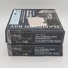 Hampton Bay 60FT String Light Hanging Kit Open Box (lot Of 2). Price: $29.99.