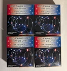 Kurt Adler Led Fairie Lites 10 Ft 25 Ultra Thin Red White Blue Lighting X4 New. Price: $24.97.