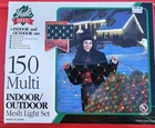 Vintage Yuletide Rite 150 Multi Indoor Outdoor Christmas Mesh Light Set Sealed New. Price: $29.99.