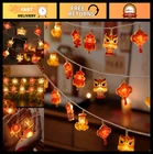 Chinese New Year 2026 Mini Indoor String - Led Fairy Lights, 8 Modes,. Price: $31.99.