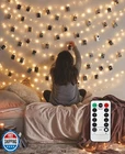 Leclstar 50 Led Photo Clips String Lights, 17FT With Remote - 8 New. Price: $44.99.