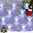 Christmas Decoratiing String Lights, Angel Cherubim 10 Ft 40 With Re... New. Price: $19.71.