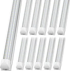 Etl 8FT Led Shop Lights 4-25PACK 100W 15000LM 6500K Cool White T8 Tubes Ge New. Price: $372.11.