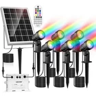 Meikee 6 1 Rgb Solar Landscape Lights With Remote, Color Changing Led ... New. Price: $72.27.