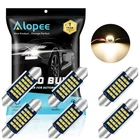 Alopee 6-PACK 578 Led Bulb Warm White 1.61" 41MM Festoon 211-2 Non-polar... New. Price: $22.29.
