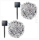 Vmanoo Solar Outdoor String Christmas Lights 72FT 200 Led 8 Modes Patio Lighting New. Price: $17.50.