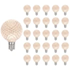 Holiday Bright Lights Belle Luci G50 Warm White Led Bulbs 25 Pack E17 Dimmable Open. Price: $24.50.