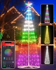 Avatar Controls 8FT Smart Outdoor Christmas Content Led Light Show - White Used. Price: $78.67.
