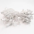 Encoidoz 100FT C7 Christmas Light String, E12 Sockets, 12" Spacing, Ul Cert New. Price: $85.99.