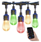 Xmcosy+ Smart Outdoor String Lights, 123FT Patio Waterproof, App Control, New. Price: $99.49.