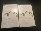 Wondershop 50 Led Sphere Lights Green Wire Warm White Christmas 2 Boxes New. Price: $13.50.