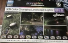 Jasco Enbrighten Led Color Changing Landscape Lights 40FT 6-PACK 56067-2 New!. Price: $110.00.