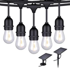 Solar String Lights - 48 Ft Led Outdoor Shatterproof, Waterproof New. Price: $62.69.