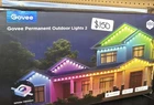 Govee Permanent Outdoor Lights 2 100 Ft Multicolor App/voice Open. Price: $150.00.