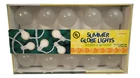 10 String Set Outdoor Lighting Decor Clear Globe Warm New. Price: $18.95.