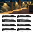 Brightown 8 Pack Solar-fence-lights-outdoor, IP65 Waterproof Warm White & Rgb 11 New. Price: $84.31.