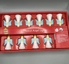 Musical Angel Lights Holiday String 10 Count Led Battery Operated New. Price: $24.95.