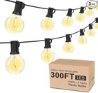 Rtty Outdoor Lights Patio Garden Yard 100 Ft Strings G40 2700K CMC-O371 Open. Price: $82.99.