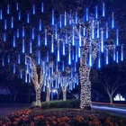 Meteor Shower Led Lights 8 Tubes Waterproof. Total 10 Ft New. Price: $14.99.