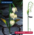 Vcuteka Solar Garden Decor Stake Outdoor Light Glass Flower For Yard Lawn New. Price: $42.74.