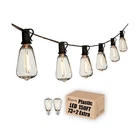 Outdoor String Lights 150 Ft Patio With 75 Dimmable ST38 Plasti... New. Price: $79.79.