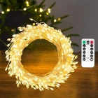 Pcores Fairy Lights Plug In, 100LED Firecracker String 10FT, Warm White New. Price: $29.43.