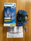 Philips Blue Led Faceted 60 Count C6 19.6 Lighted Length String Lights Nib New. Price: $8.00.