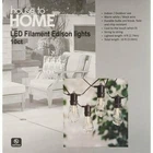 House To Home Led Filament Edison String Lights 10 - Ct Cvs New. Price: $19.99.