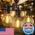 Brightown Outdoor String Lights 50FT 25 G40 Bulbs Shatterproof Patio New. Price: $51.56.