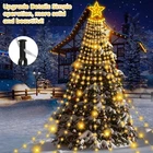 350 Led Star Waterfall Christmas Tree Lights 8 Modes Indoor/outdoor Decor Garden New. Price: $18.99.