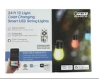 Feit Electric Smart Led String 12 Lights Changing - Multicolored 24FT New. Price: $39.99.