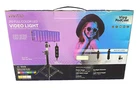 Vivitar Vlog Podcast ESSENTIALS-210 Full Color Led Video Light-stand-wired-new. Price: $15.17.