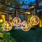 Create Stunning Outdoor Ambiance - 50FT G40 Dimmable String Lights New. Price: $74.99.