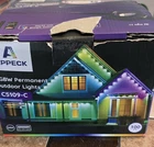 Appeck Permanent Outdoor Lights 100FT With 72 Leds, Diy Scene Modes, Smart Rgbw New. Price: $90.00.