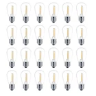 Meconard 24 Pack Led S14 Replacement Light Bulbs, Shatterproof Outdoor Wat... New. Price: $23.59.