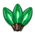 Holiday Bright Lights BU25FLDSC9-TGRA Smooth Transparent Led Bulb 3 In. New. Price: $13.95.