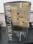 Hampton Bay 10 Ft. Outdoor/indoor Plug-in Round Globe Led Rattan String Light New. Price: $22.00.