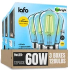 Ecobright ST19 ST64 Led Edison Bulbs Dimmable Filament Lights 60W Equivalent ... New. Price: $60.96.
